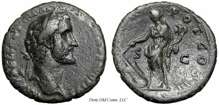 монета Древнего Рима