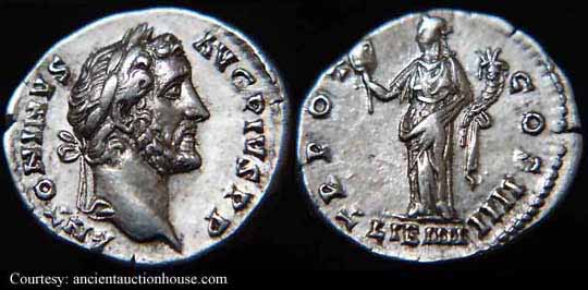 монета Древнего Рима