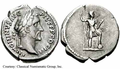 монета Древнего Рима