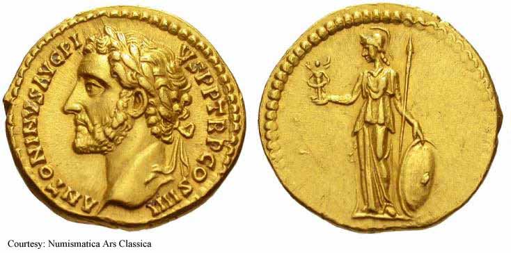 монета Древнего Рима