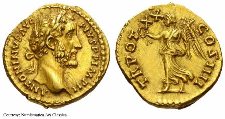 монета Древнего Рима