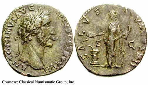 монета Древнего Рима