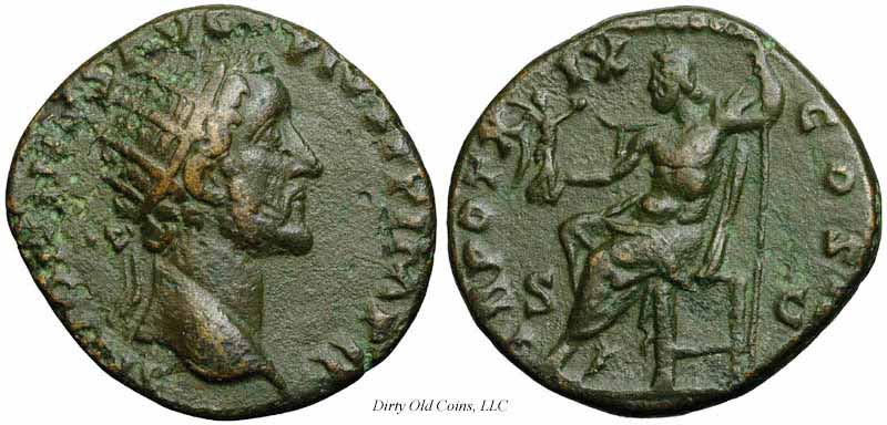 монета Древнего Рима