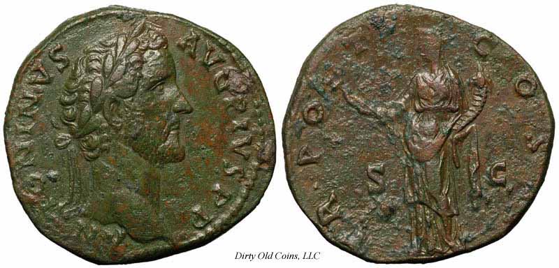 монета Древнего Рима