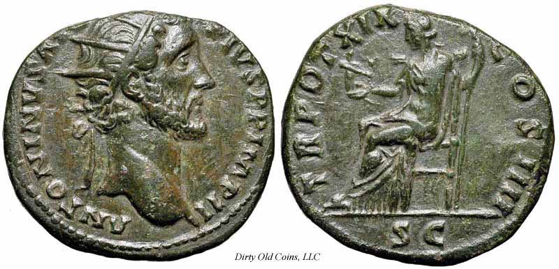 монета Древнего Рима