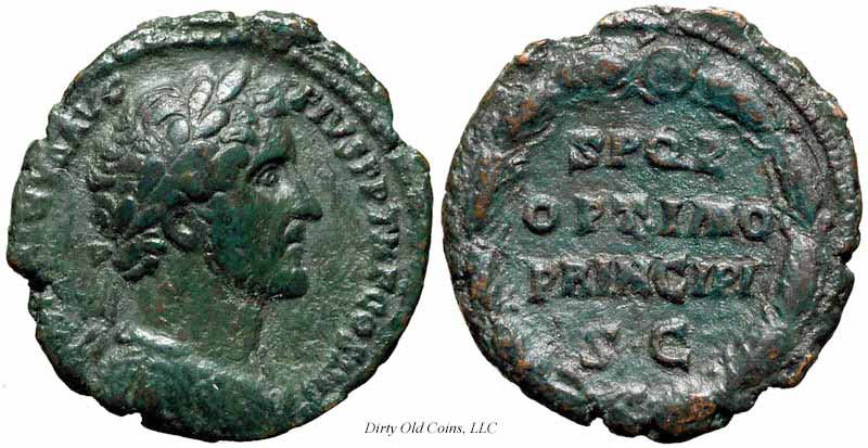 монета Древнего Рима