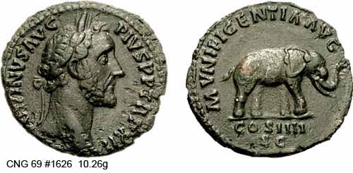 монета Древнего Рима