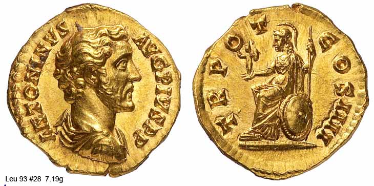 монета Древнего Рима