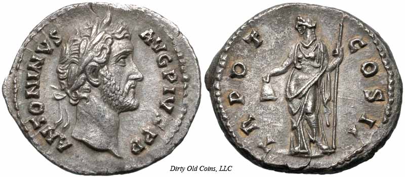 монета Древнего Рима