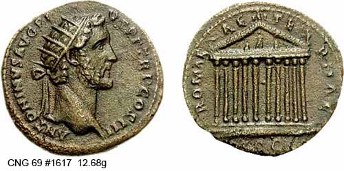 монета Древнего Рима