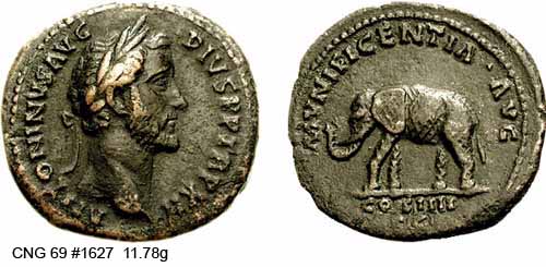 монета Древнего Рима