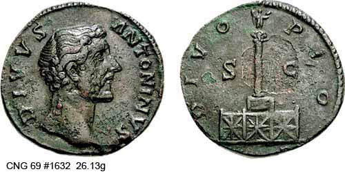 монета Древнего Рима