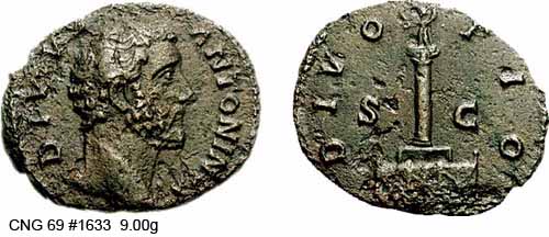 монета Древнего Рима