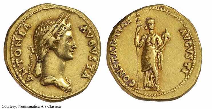 монета Древнего Рима