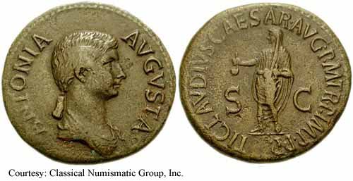 монета Древнего Рима