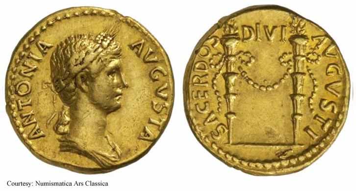 монета Древнего Рима