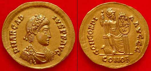 монета Древнего Рима