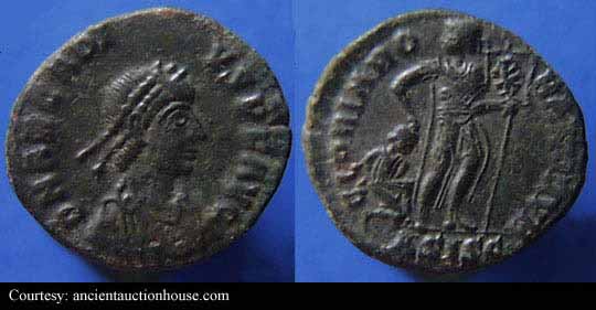 монета Древнего Рима