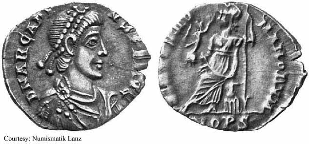 монета Древнего Рима