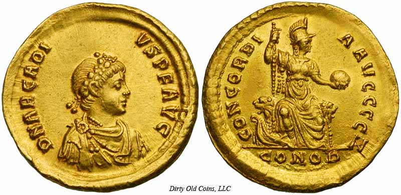 монета Древнего Рима