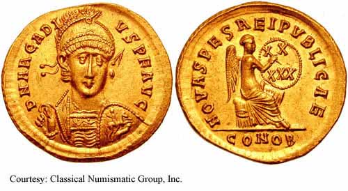 монета Древнего Рима