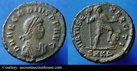 монета Древнего Рима