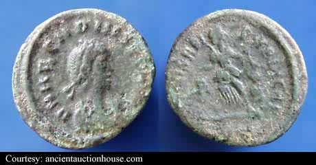 монета Древнего Рима