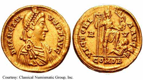 монета Древнего Рима