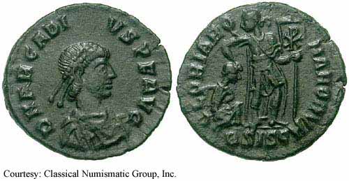 монета Древнего Рима