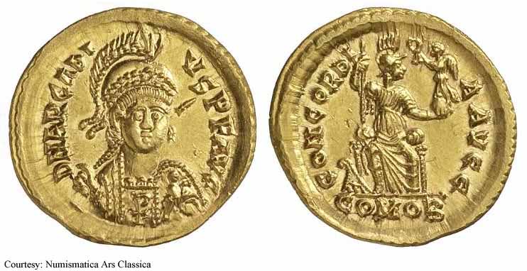 монета Древнего Рима