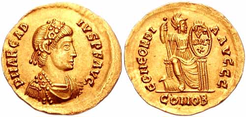 монета Древнего Рима