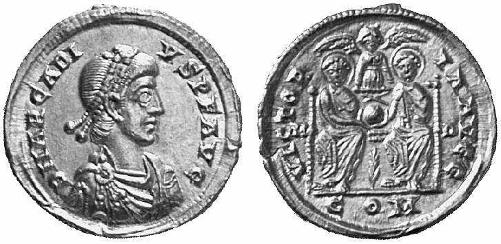 монета Древнего Рима