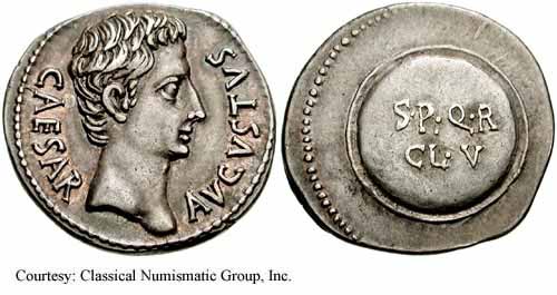 монета Древнего Рима