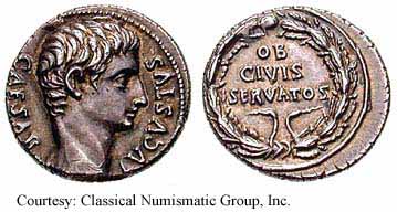 монета Древнего Рима