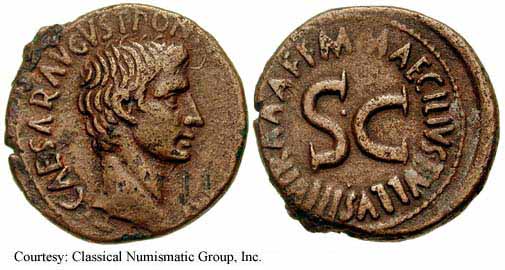 монета Древнего Рима