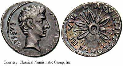 монета Древнего Рима