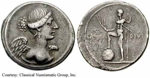 монета Древнего Рима