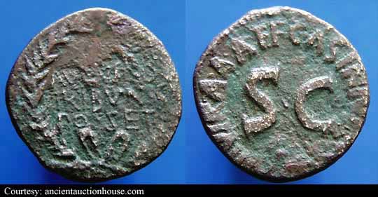 монета Древнего Рима