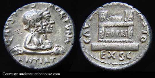 монета Древнего Рима