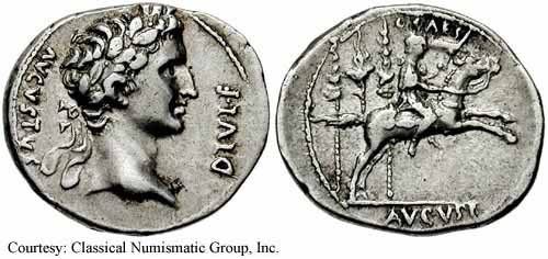 монета Древнего Рима