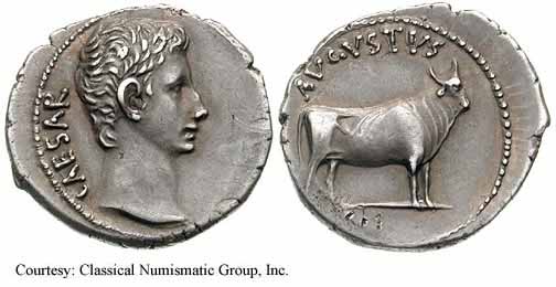 монета Древнего Рима