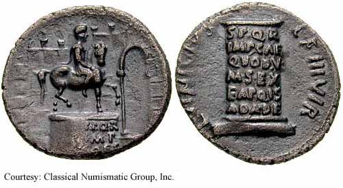 монета Древнего Рима