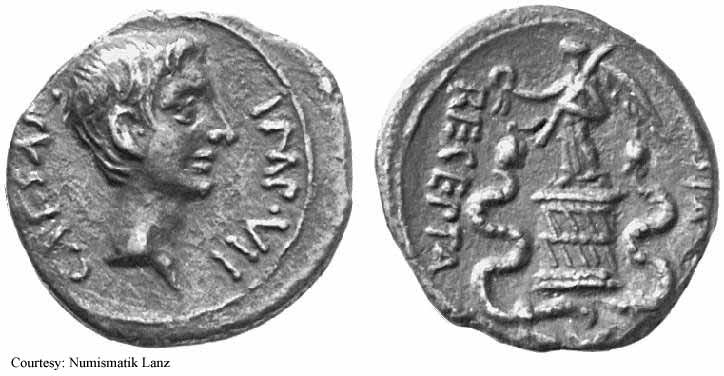 монета Древнего Рима