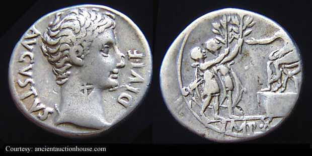 монета Древнего Рима