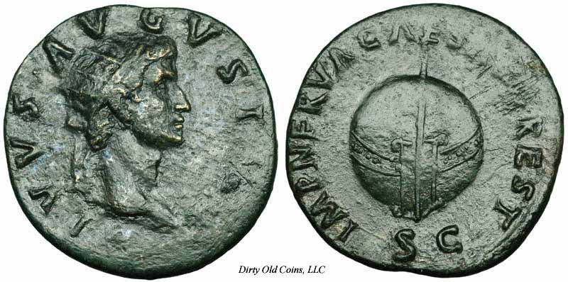 монета Древнего Рима