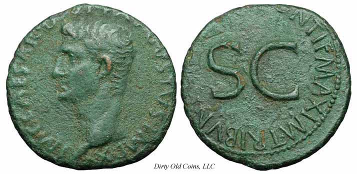 монета Древнего Рима