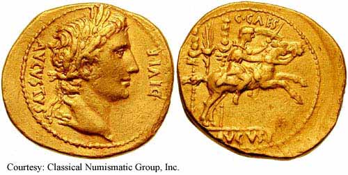 монета Древнего Рима