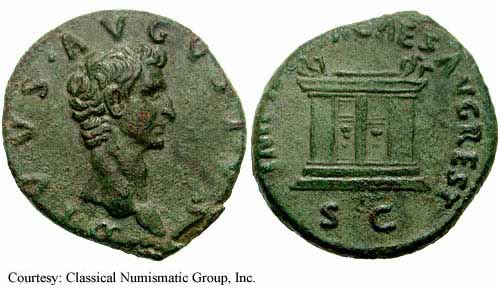 монета Древнего Рима