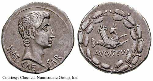 монета Древнего Рима