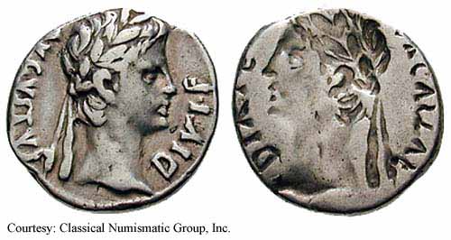 монета Древнего Рима